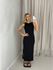 VESTIDO EUNICE CAVADO PRETO