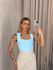 BODY JUDITE LISO AZUL