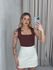 BODY JUDITE LISO MARROM
