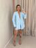 CONJUNTO ESMERALDA BLAZER AZUL
