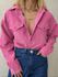 CAMISA CAETANA COTELÊ ROSA