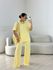 CONJUNTO IRENE BLUSA CALÇA AMARELO