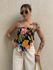 BLUSA MARINA ESTAMPADA PRETA