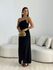 VESTIDO ELISA FENDA PRETO