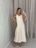 VESTIDO VIVIANE GOLA NÓ AREIA