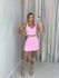 CONJUNTO SUELI TOP BRILHO BABY PINK