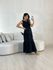 VESTIDO LARY NULA MANGA PRETO