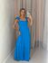 VESTIDO MARIA ALICE LASTEX AZUL