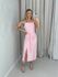 VESTIDO LUÍSE FENDA ROSA