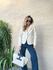 BLAZER BRENDA COTELÊ AREIA