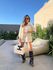 TRIJUNTO ANA CLAUDIA BLAZER AREIA