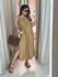 VESTIDO PERLA MIDI NUDE