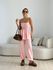 CONJUNTO ANGELINA LASTEX ROSA