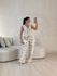 CONJUNTO GABI COLETE CALÇA CRU/MARROM