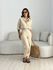 CONJUNTO MONALISA CAMISA AREIA
