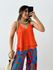 BLUSA MELISSA ALÇA LARANJA