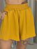 SHORT LORENA CF LASTEX mostarda