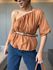 BLUSA VANESSA BALONÊ CARAMELO