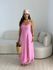 VESTIDO PENELOPE AMARRAÇÃO ROSA