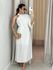 VESTIDO MONIQUE LONGO MARFIM