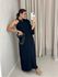 VESTIDO MONIQUE LONGO PRETO
