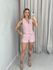 CONJUNTO PETÚNIA SHORT ROSÊ