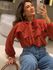 BLUSA ANITA BABADOS TELHA