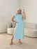 VESTIDO AUGUSTA MUSCLE AZUL CLARO