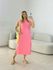VESTIDO AUGUSTA MUSCLE ROSA