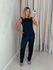 CONJUNTO LINA CALÇA COLETE PRETO