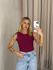 BLUSA ALESSANDRA CAVADA VINHO
