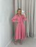 VESTIDO EDIELEN BOTÕES ROSÊ