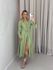 VESTIDO EDIELEN BOTÕES VERDE