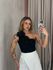 BODY MELISSA FLOR PRETO