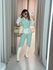 CONJUNTO ELISETE CALÇA VERDE CLARO
