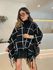 KIMONO MARCELA XADREZ PRETO/OFF
