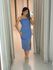 VESTIDO SORAIA ALÇA AZUL
