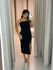 VESTIDO SORAIA ALÇA PRETO