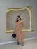 VESTIDO THAYNA NULA MANGA NUDE