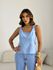 BLUSA DANDARA LAÇO AZUL