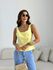 BLUSA DANDARA LAÇO YELLOW BUTTER