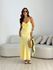 VESTIDO LUIZA ACETINADO AMARELO