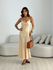 VESTIDO LUIZA ACETINADO NUDE