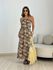 VESTIDO LILIAN BORDADO MARROM