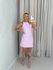 VESTIDO LILIANA CURTO Rosa