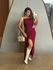 VESTIDO MARIA LUIZA ALÇA CHERRY RED