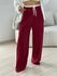 CALÇA MARIA FERNANDA PANTALONA VINHO
