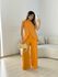 CONJUNTO KENIA CALÇA PANTALONA CARAMELO