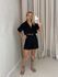 CONJUNTO MELODY SHORT PRETO