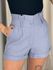 SHORT SANDY CURTO CINZA